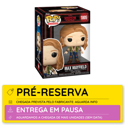 Funko Pop! Max Mayfield Stranger Things na caixa