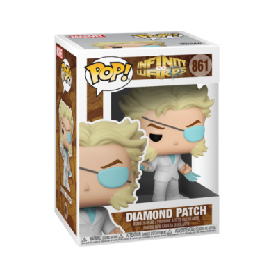 Figura Funko Pop! Diamond Patch de Infinity Warps na caixa