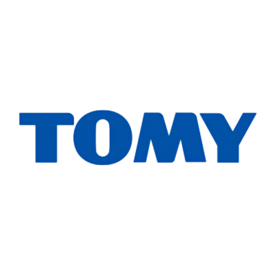Logótipo TOMY em azul