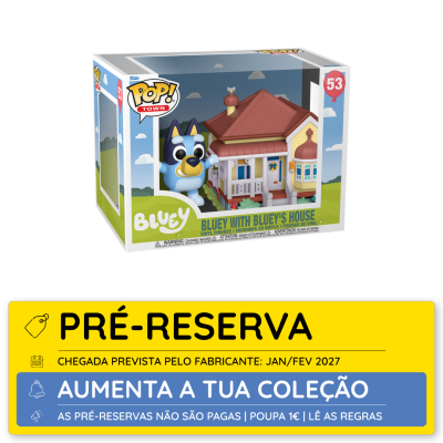 * PRÉ-RESERVA * Funko POP! Town Animation Bluey Bluey with Bluey’s ...