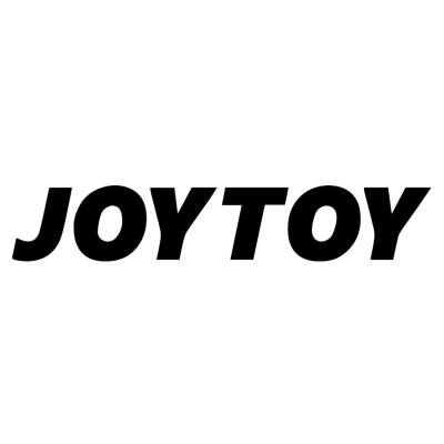 Logótipo preto JOY TOY em fundo branco