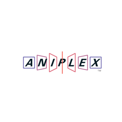 Logótipo ANIPLEX em caixas retangulares coloridas