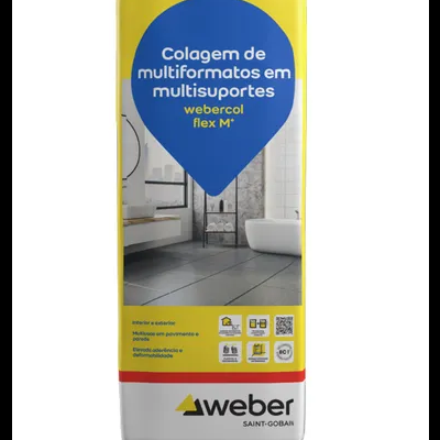 Saco de produto para colagem webercol flex M