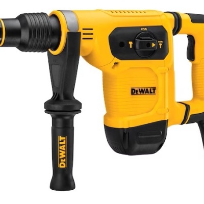 Martelo perfurador elétrico amarelo e preto DeWalt