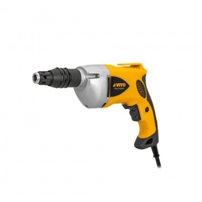 Parafusadeira elétrica VITO PROFESSIONALE amarela e preta com cabo