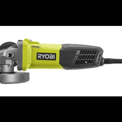 Esmerilhadora eléctrica RYOBI amarelo e cinzento com cabo preto