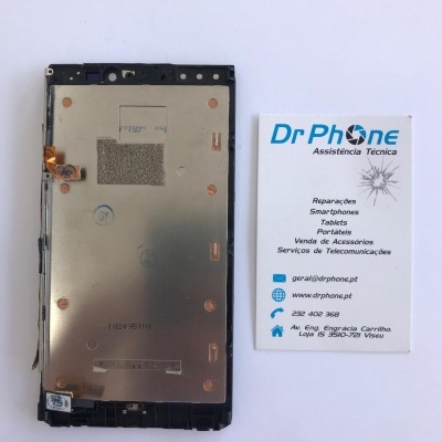Peça de ecrã metálico de smartphone com cartão de visita Dr Phone