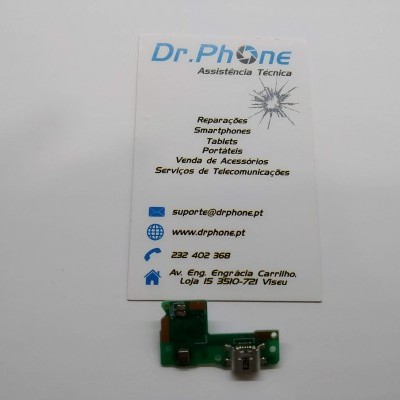 Cartão de visita Dr.Phone Assistência Técnica com placa eletrónica USB