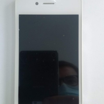 Ecrã digitalizador branco para smartphone com conectores na parte superior