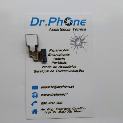Cartão de visita Dr.Phone Assistência Técnica com componente eletrónico
