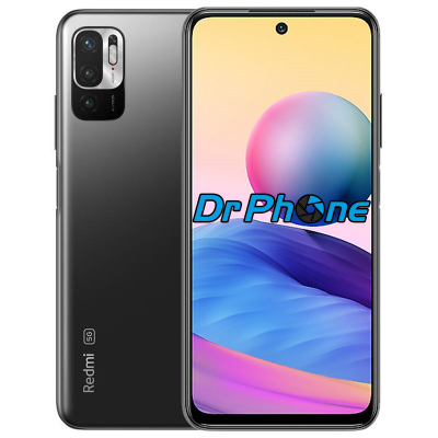 Smartphone Redmi 5G cinza com ecrã colorido e câmara tripla