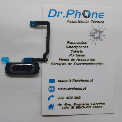 Componente eletrónico para smartphone em cima de cartão de visita da Dr.Phone