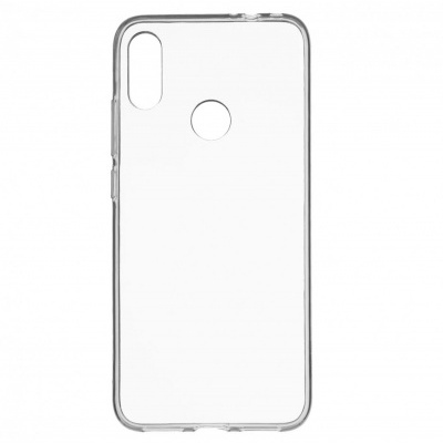 Capa transparente para telemóvel com recortes para câmara e sensor