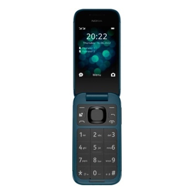 Telemóvel dobrável Nokia com ecrã colorido e teclado grande