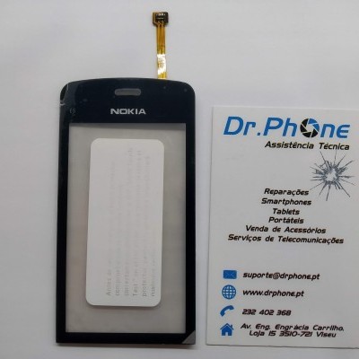 Peça frontal de ecrã tátil para telemóvel Nokia com cartão de visita da Dr. Phone