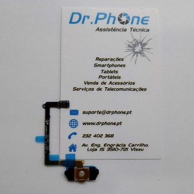 Cabo flexível eletrónico sobre cartão publicitário da Dr.Phone