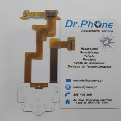 Componente flexível eletrónico sobre cartão de visita da Dr. Phone