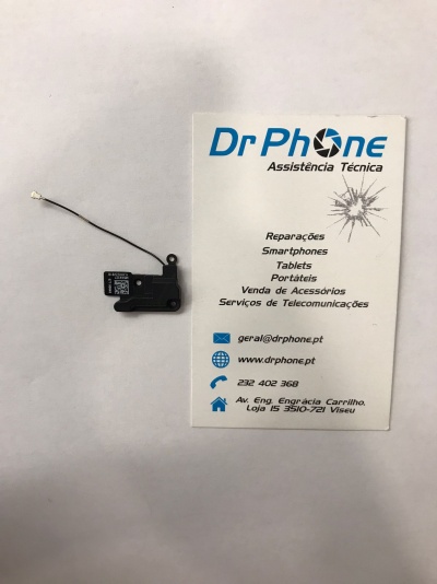 Peça eletrónica com cartão de visita da Dr Phone