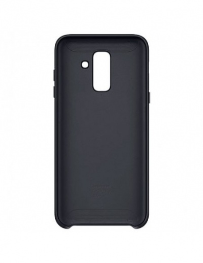 Capa protetora preta para smartphone com recortes para câmara e botões