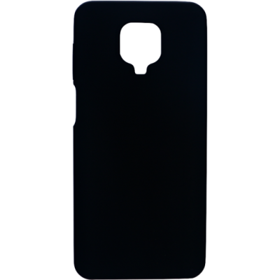 Capa protetora preta para smartphone com recorte para câmara