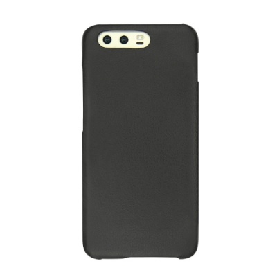 Capa protetora preta lisa para smartphone com abertura para câmaras