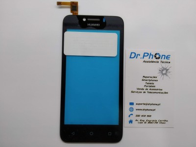 Ecrã de reposição Huawei e cartão assistência técnica Dr.Phone