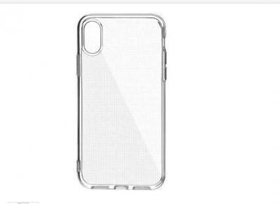 Capa transparente para smartphone com bordas reforçadas