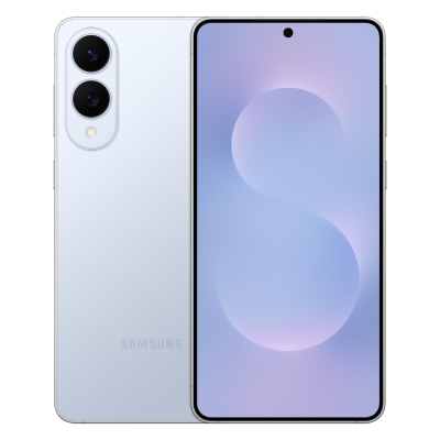 Smartphone Samsung branco com câmara dupla e ecrã grande