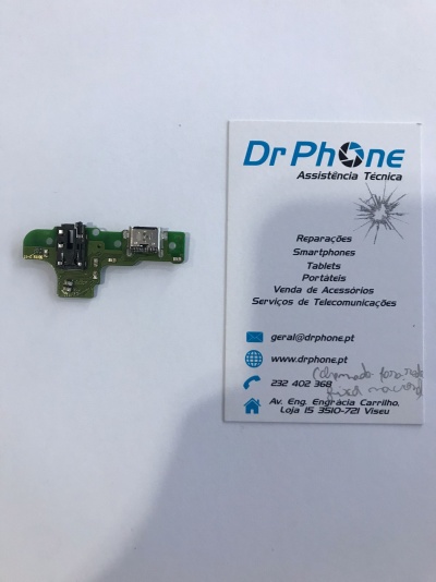 Placa eletrónica com cartão de visita Dr Phone