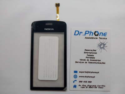 Peça frontal de ecrã tátil para telemóvel Nokia com cartão de visita da Dr. Phone