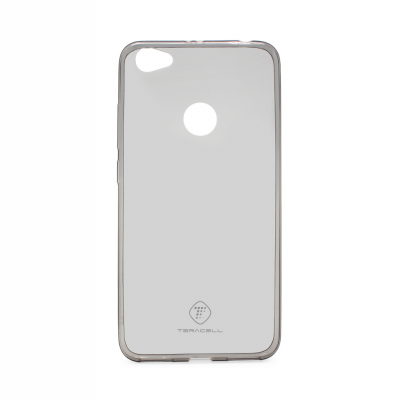 Capa transparente para smartphone com recortes e logotipo TERACELL