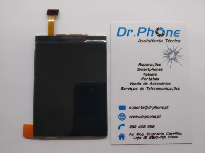 Ecrã LCD preto para smartphone e cartão de assistência técnica Dr.Phone