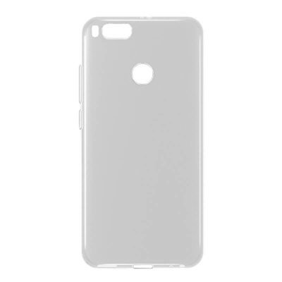 Capa de telemóvel transparente com recortes para câmara e sensor