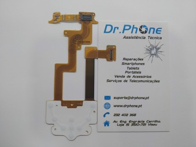 Componente flexível eletrónico sobre cartão de visita da Dr. Phone