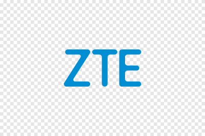 Logótipo azul da marca ZTE