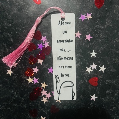 Marcador&#x20;de&#x20;Livros&#x20;Personalizado&#x20;com&#x20;Franja