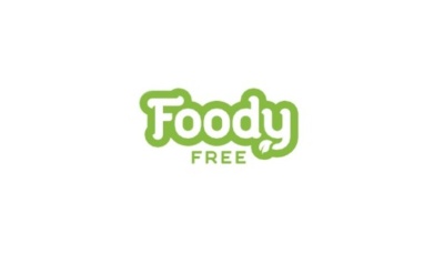 Logótipo Foody FREE em verde sobre fundo branco
