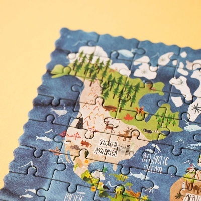 Puzzle&#x20;de&#x20;Bolso&#x20;-&#x20;O&#x20;Mundo