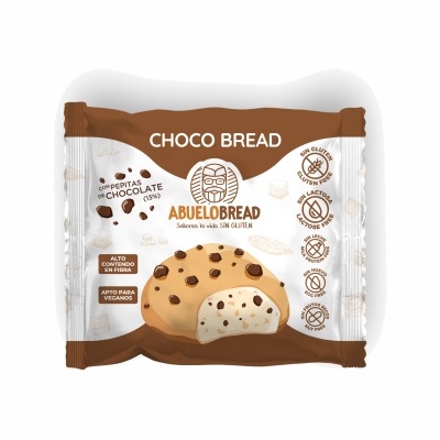 Embalagem de pão doce com chocolate Choco Bread da Abuelo Bread