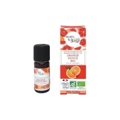 Óleo essencial orgânico de laranja doce BORN to Bio