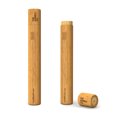 Embalagens de escova de dentes em bambu da THE HUMBLE CO