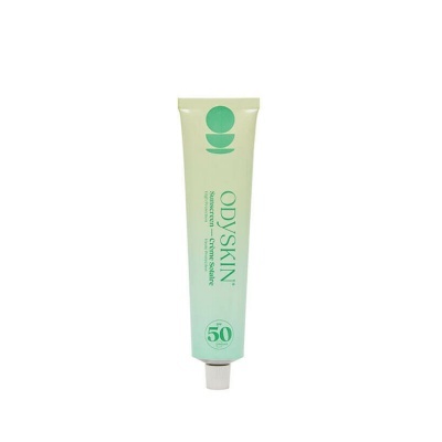 tubo de creme verde claro ODYSKIN Sunstick FPS 50