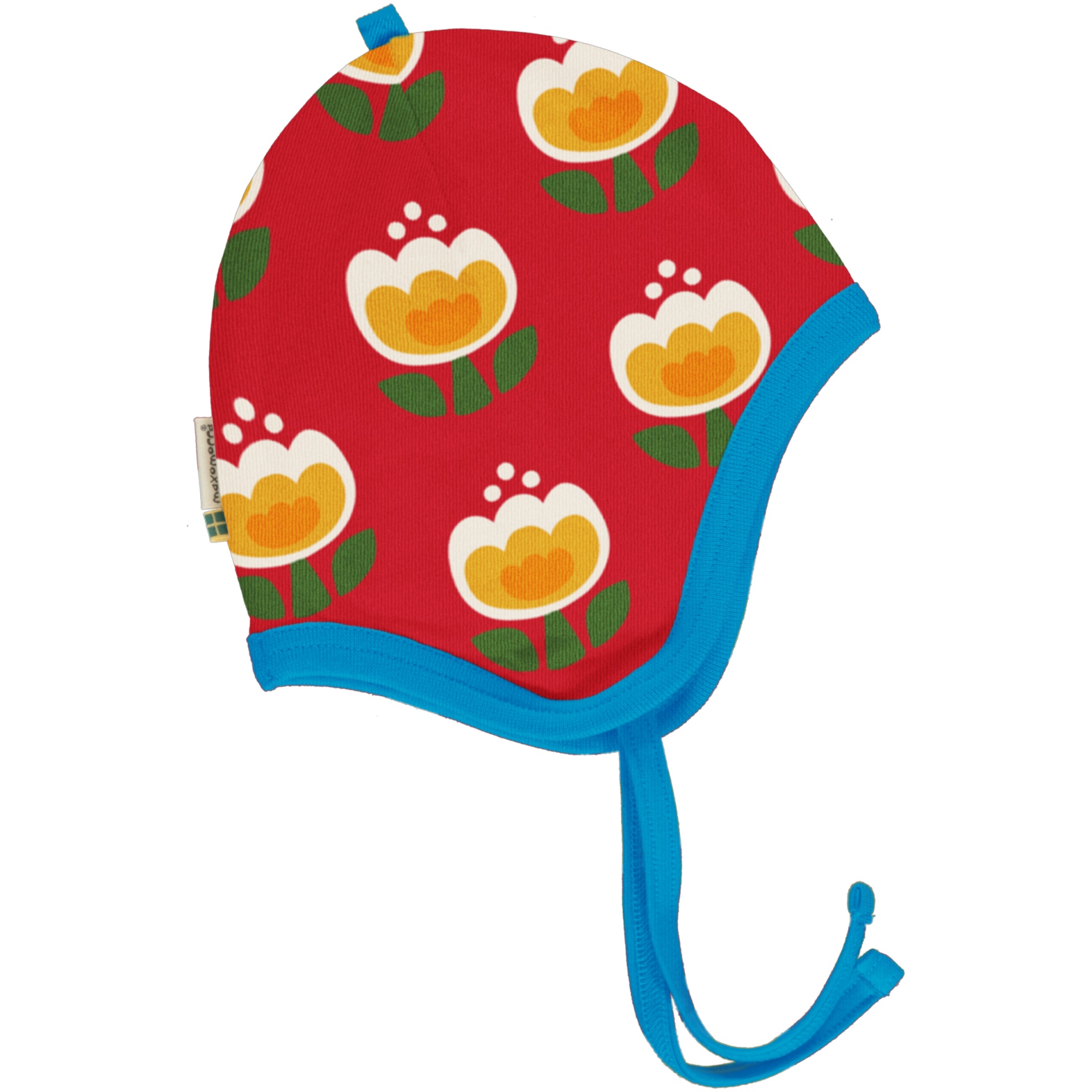 Gorro com fitas Maxomorra Tamanho 44/46 (4m - 9m) Gorro com fitas Maxomorra Tamanho 44/46 (4m - 9m)