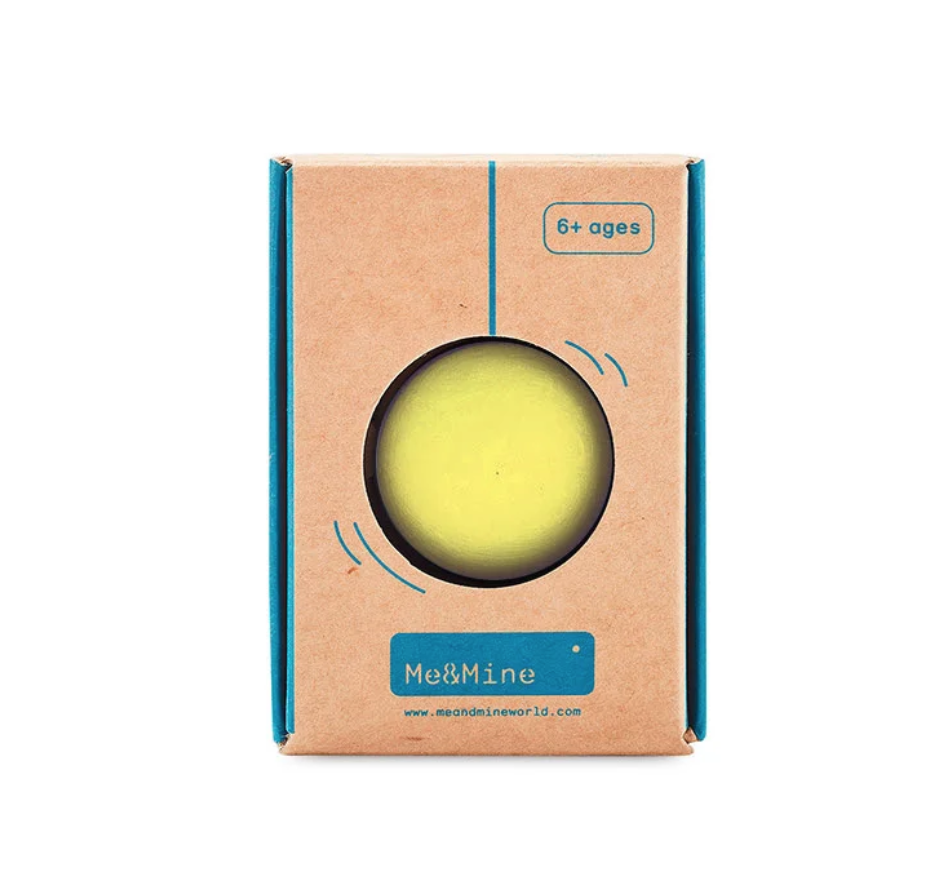 Mini Yoyo de Madeira Me&Mine - Amarelo Mini Yoyo de Madeira Me&Mine - Amarelo