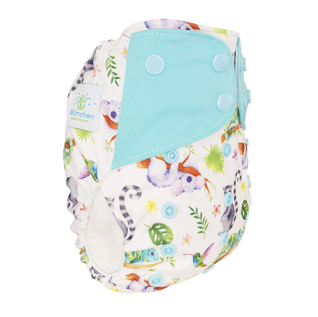 Fralda de Bolso Tamanho Único Blümchen (Molas) Fralda de Bolso Tamanho Único Blümchen (Molas)