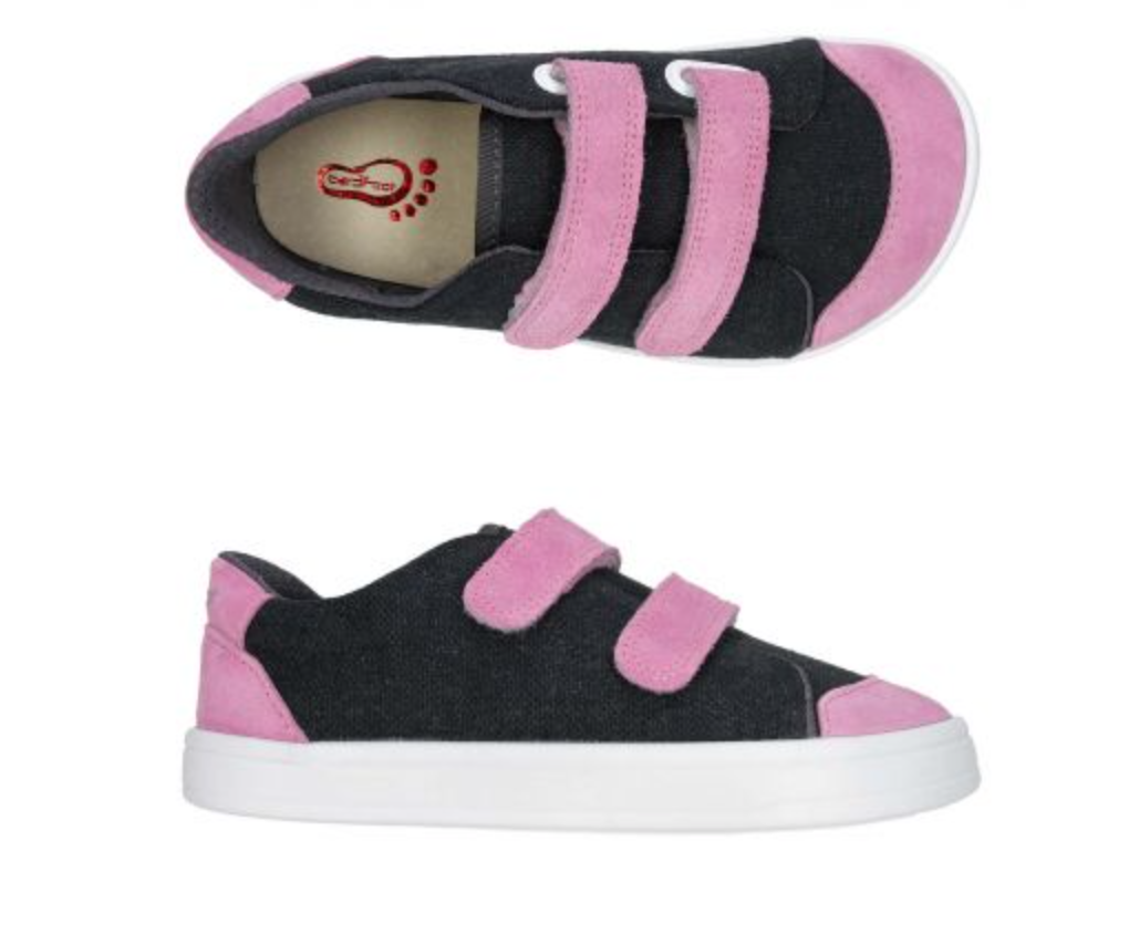 Ténis Cross Denver rosa e preto BAR3FOOT Ténis Cross Denver rosa e preto BAR3FOOT