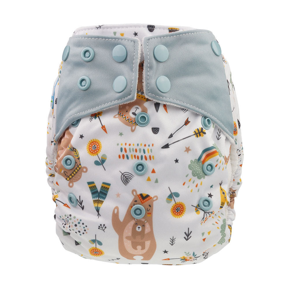 BLÜMCHEN AIO em Bambu (molas) BLÜMCHEN AIO em Bambu (molas)