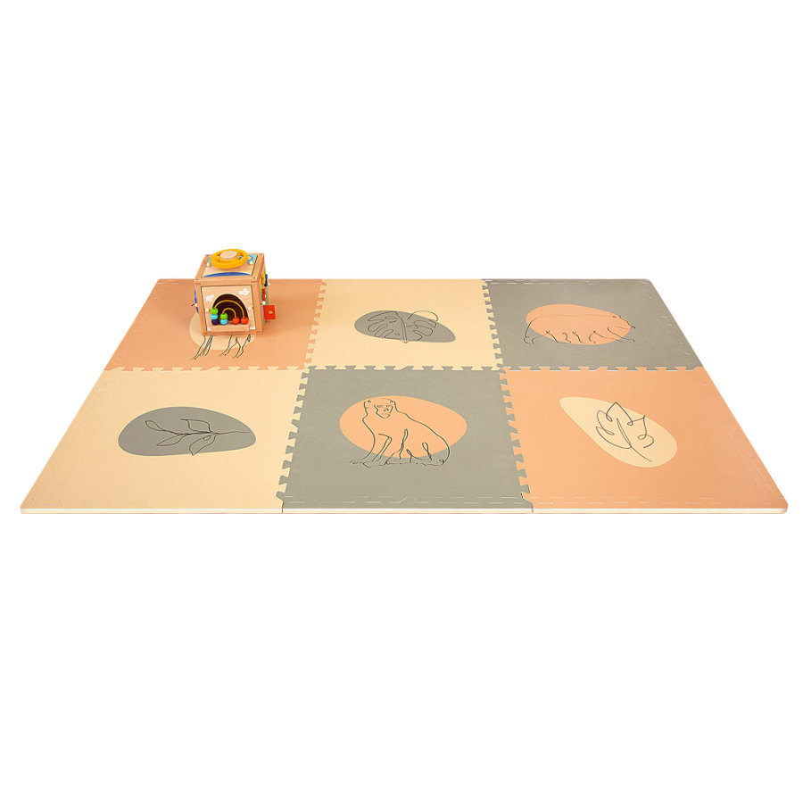 Tapete infantil EVA Jungle Sunset Hakuna Matte Tapete infantil EVA Jungle Sunset Hakuna Matte