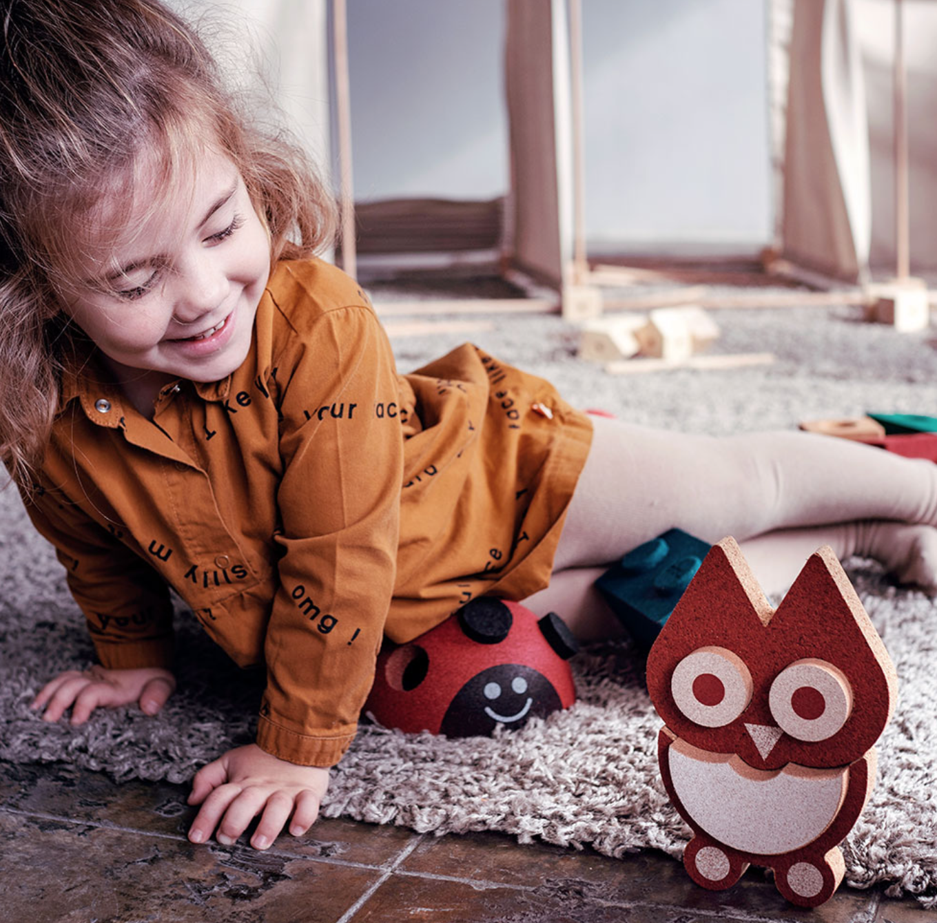 Puzzle de encaixe 3D Mr. Owl ELOU Puzzle de encaixe 3D Mr. Owl ELOU