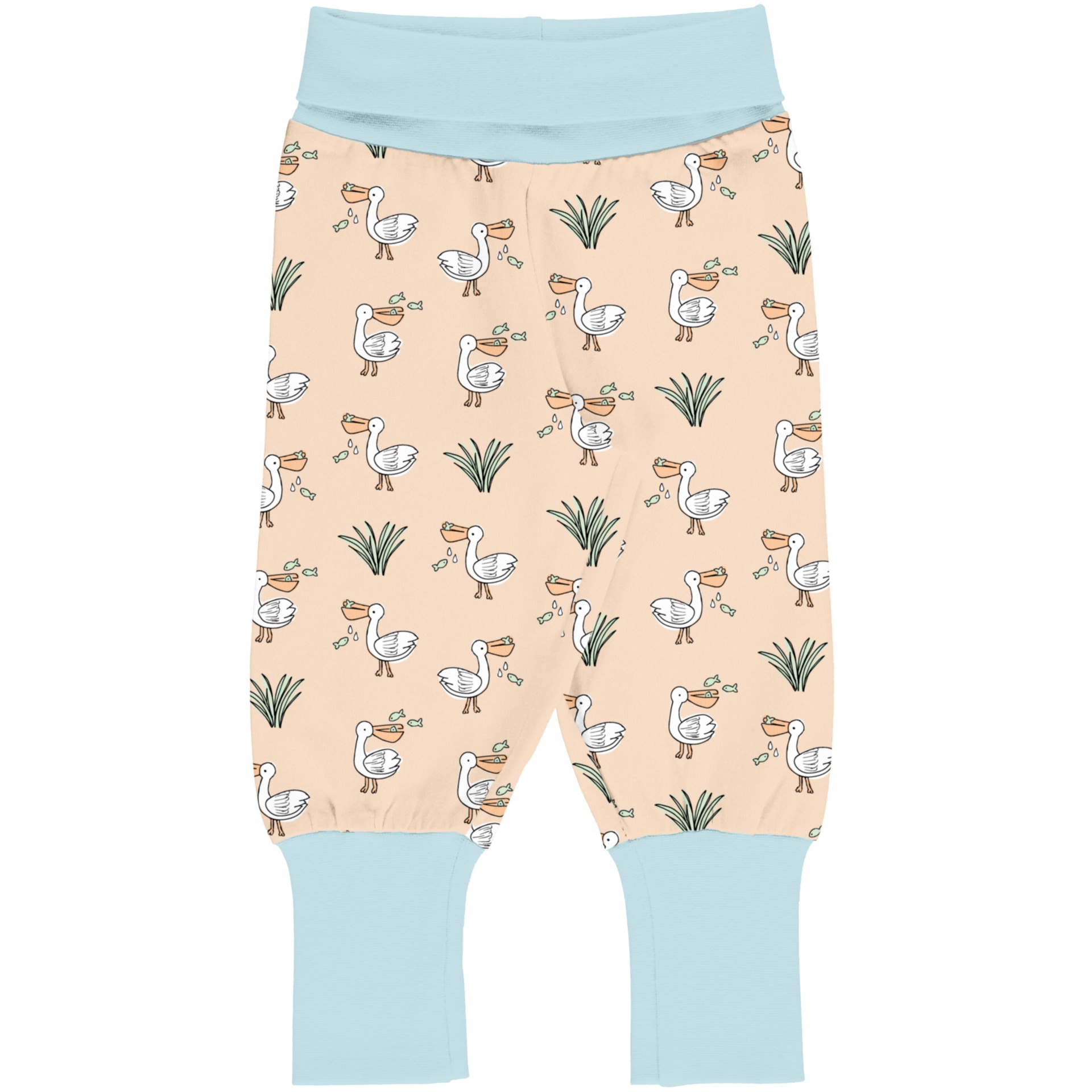 Calças evolutivas Meyadey tamanho 50/56 (1-2 meses) Calças evolutivas Meyadey tamanho 50/56 (1-2 meses)